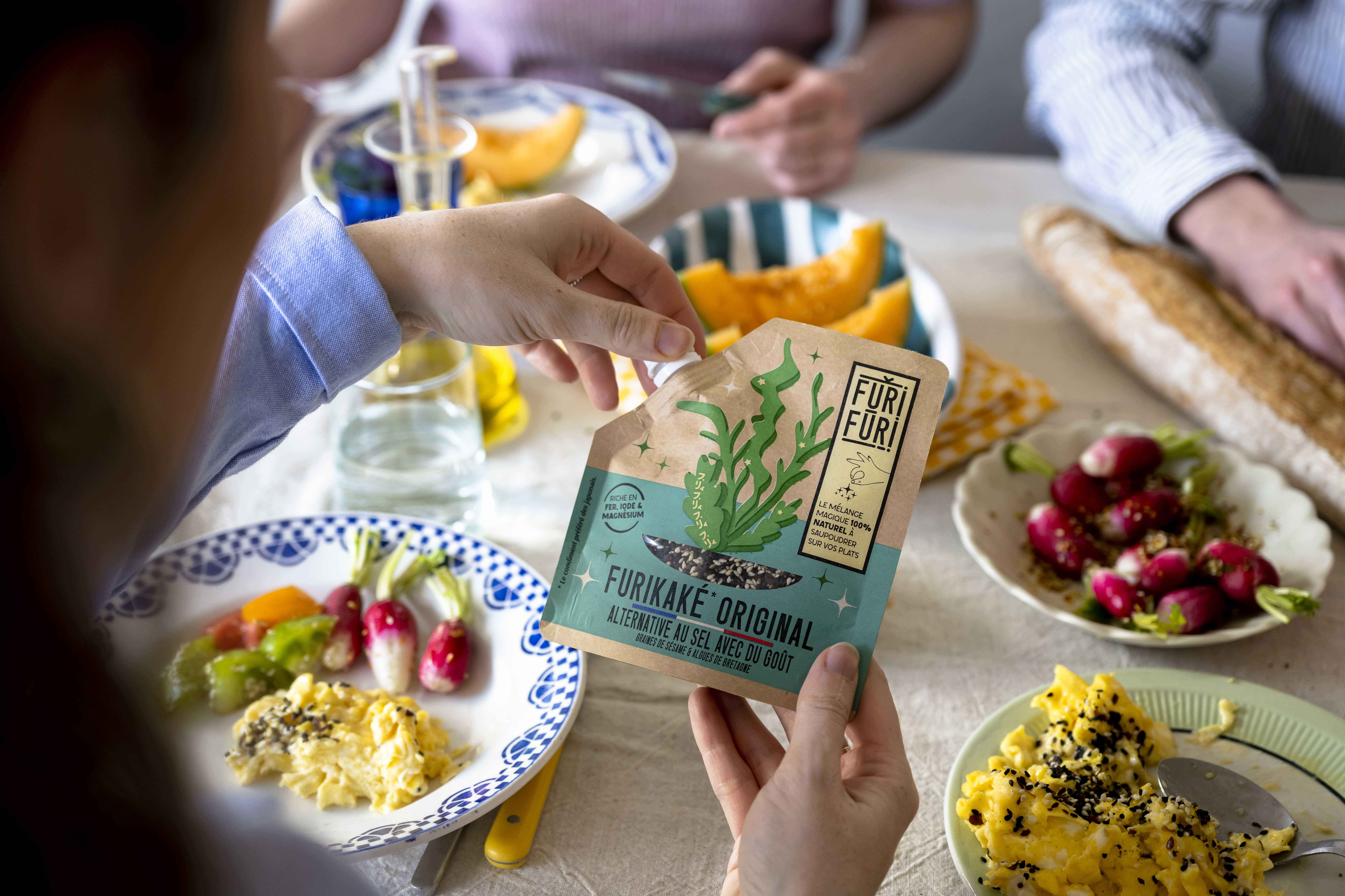 FURIFURI - Venta al por mayor Mezclas de especias - Furikake Original - Condimento de sésamo y algas - alternativa a la sal4