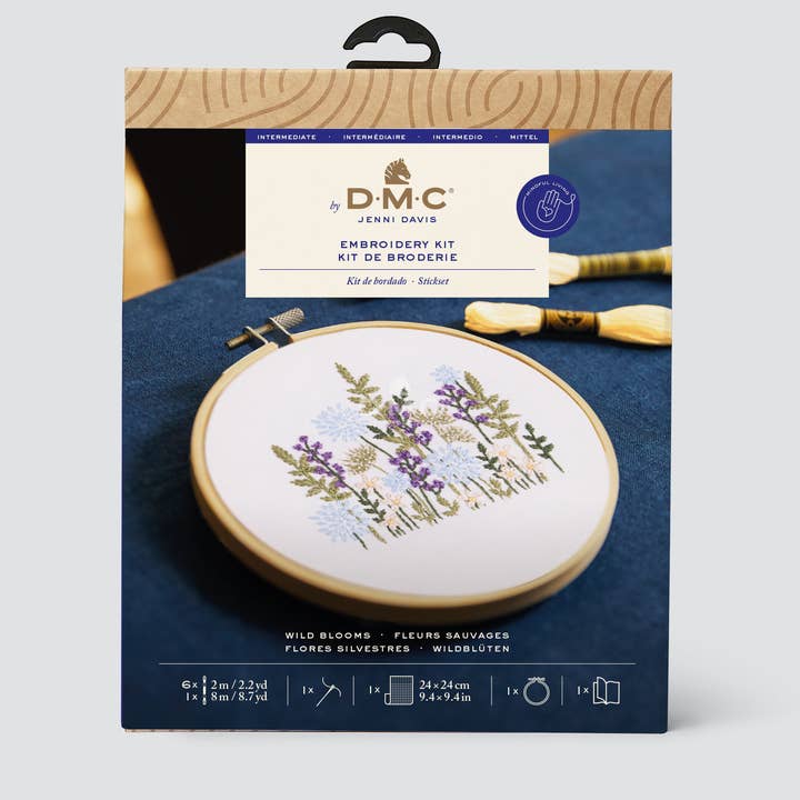 Wild Blooms - DMC - Embroidery Kit for wholesale by The DMC Group