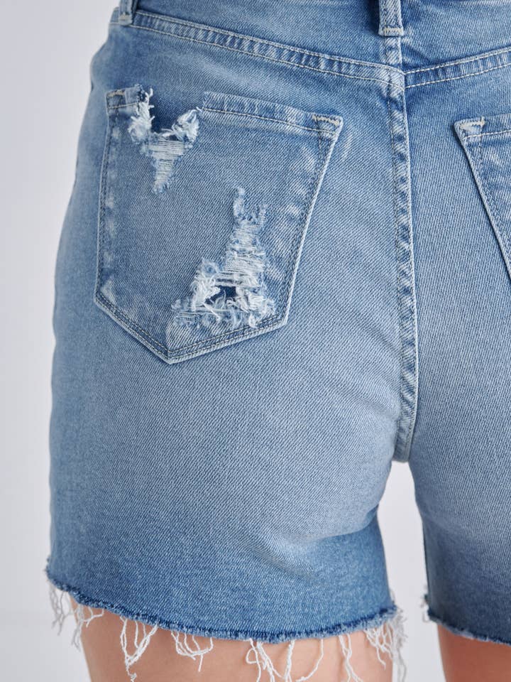 ARTEMIS VINTAGE - Vendita all'ingrosso Pantaloncini - Donna - PANTALONCINI MAMMA A VITA ALTA7