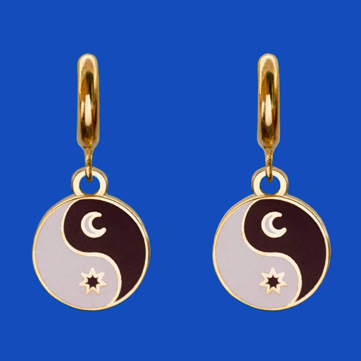 YIN YANG Hoops (Paar) für den Großhandel von Youniverse