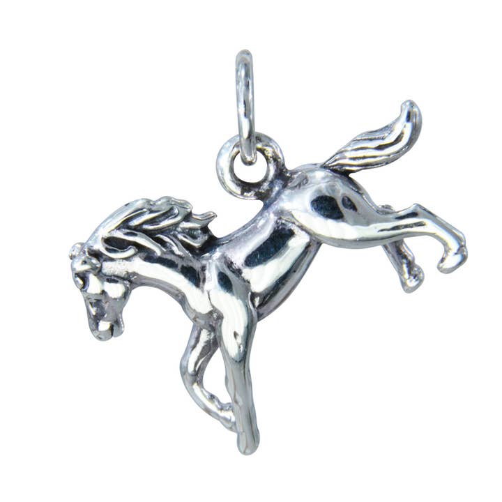 pendant horse with mane 925 silver for wholesale by Janusch
