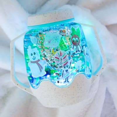 Jellystone Designs - Wholesale DIY craft kit – Child - DIY Sensory Jar Gift Set - Sensory Snowglobe2