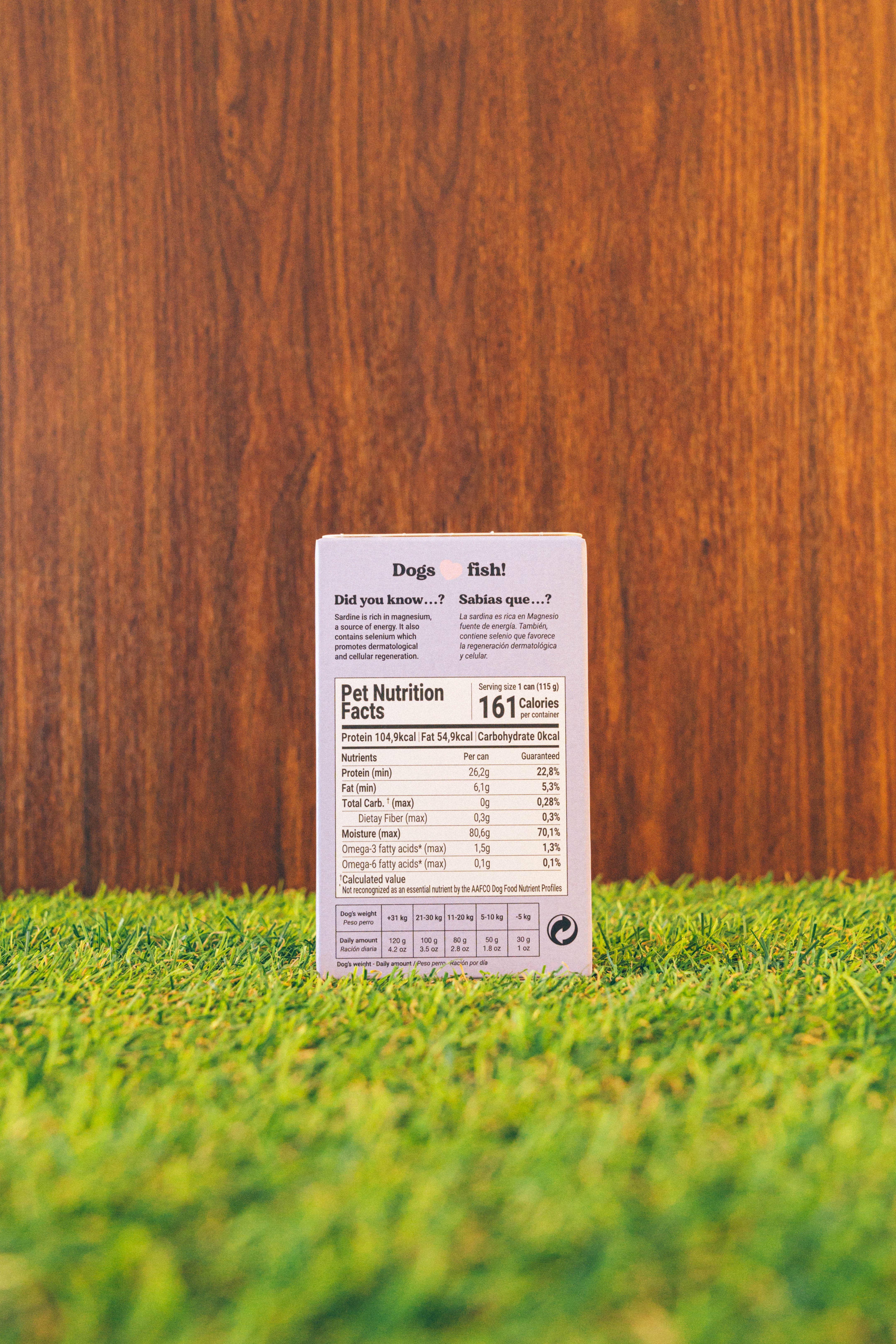 Canumi - Wholesale Pet Food - Dog - Natural sardines Available only in the US1