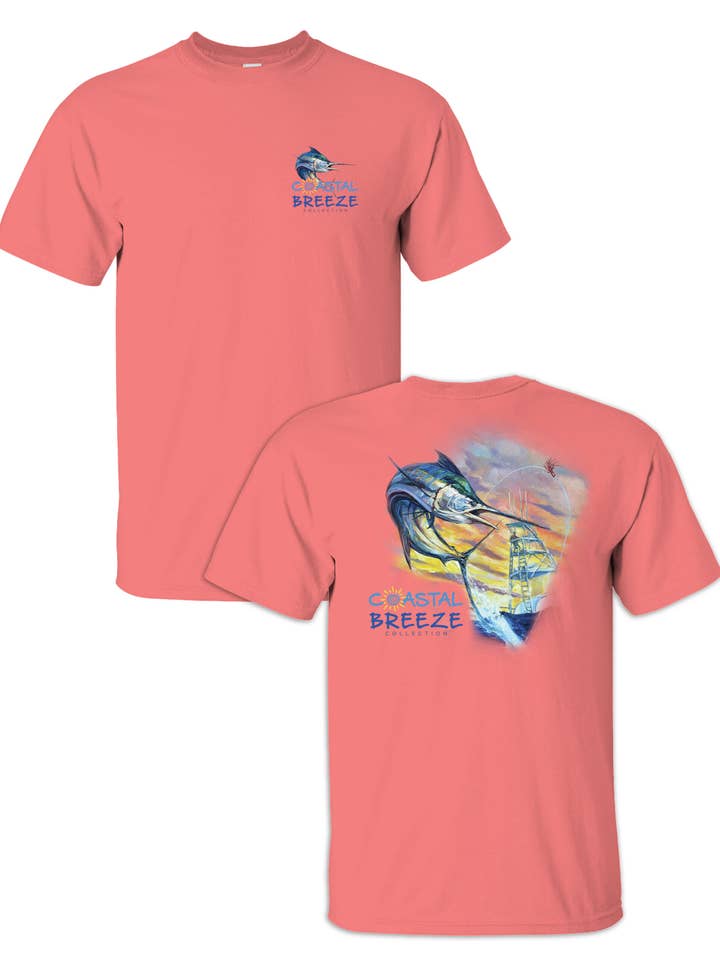 Coastal Breeze Marlin for wholesale by Coastal Breeze Tees