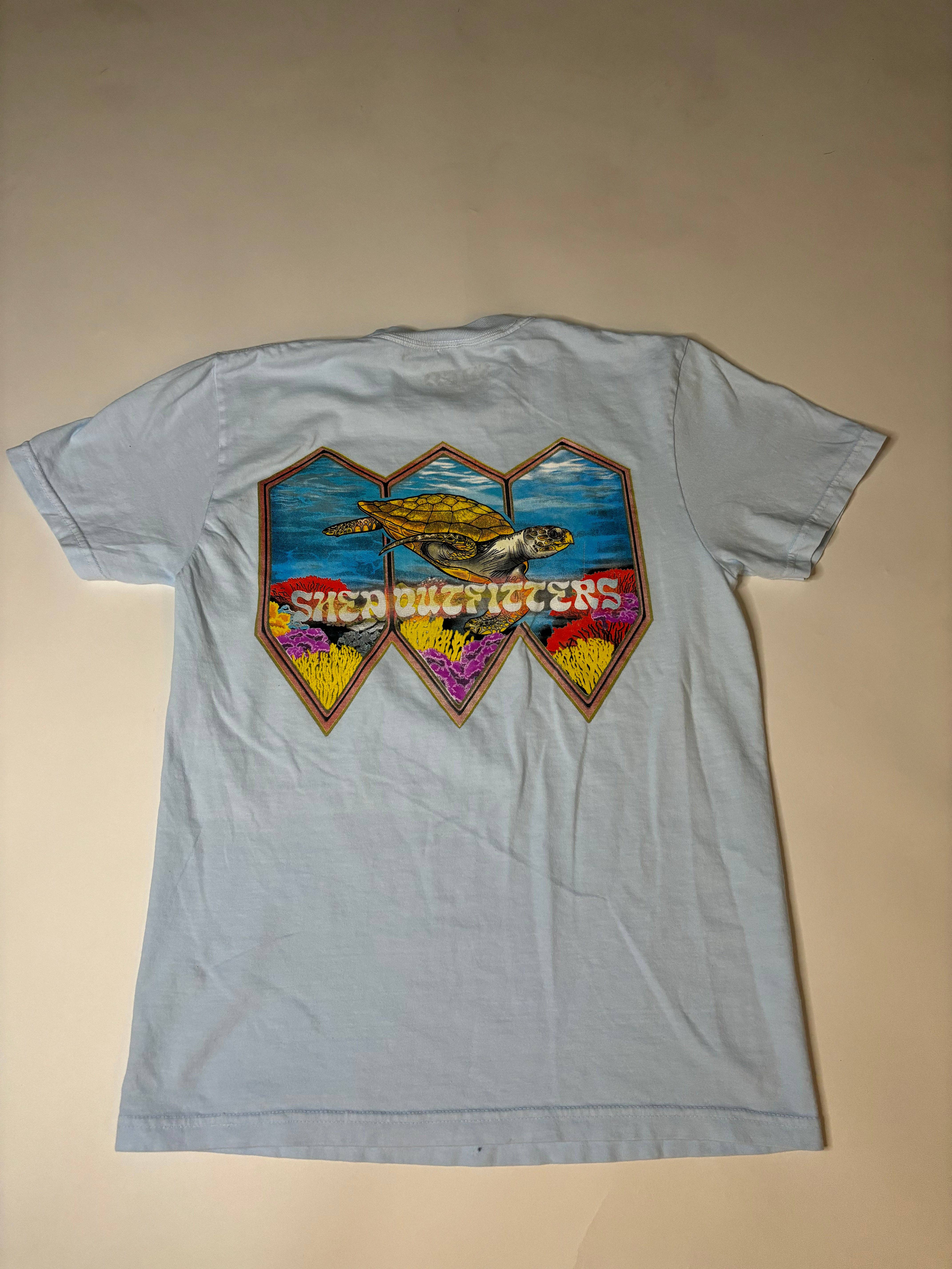 Shed Outfitters - Wholesale Screen Printed T-Shirt - Unisex - Sea Turtle Short Sleeve