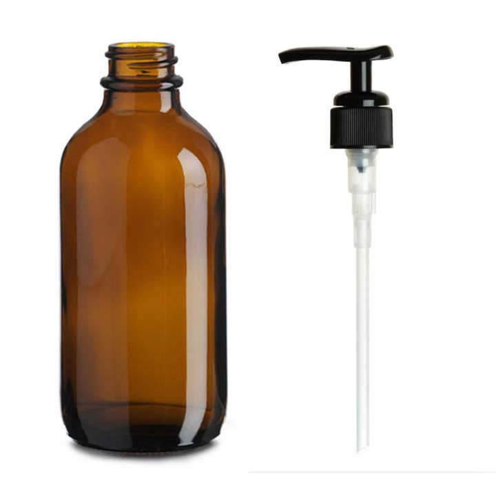AWGifts Europe - Wholesale Essential Oil Holder - 500ml Amber Glass Boston Bottle4