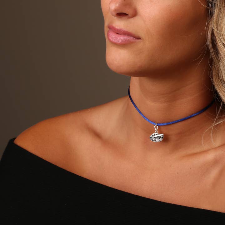 FLORIDA GATORS SATIN CHOKER for wholesale by Emerson Street Clothing Co Collegiate Shop