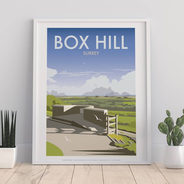 Box Hill By Artist Dave Thompson - 11X14” Premium Art Print for wholesale by Star Editions