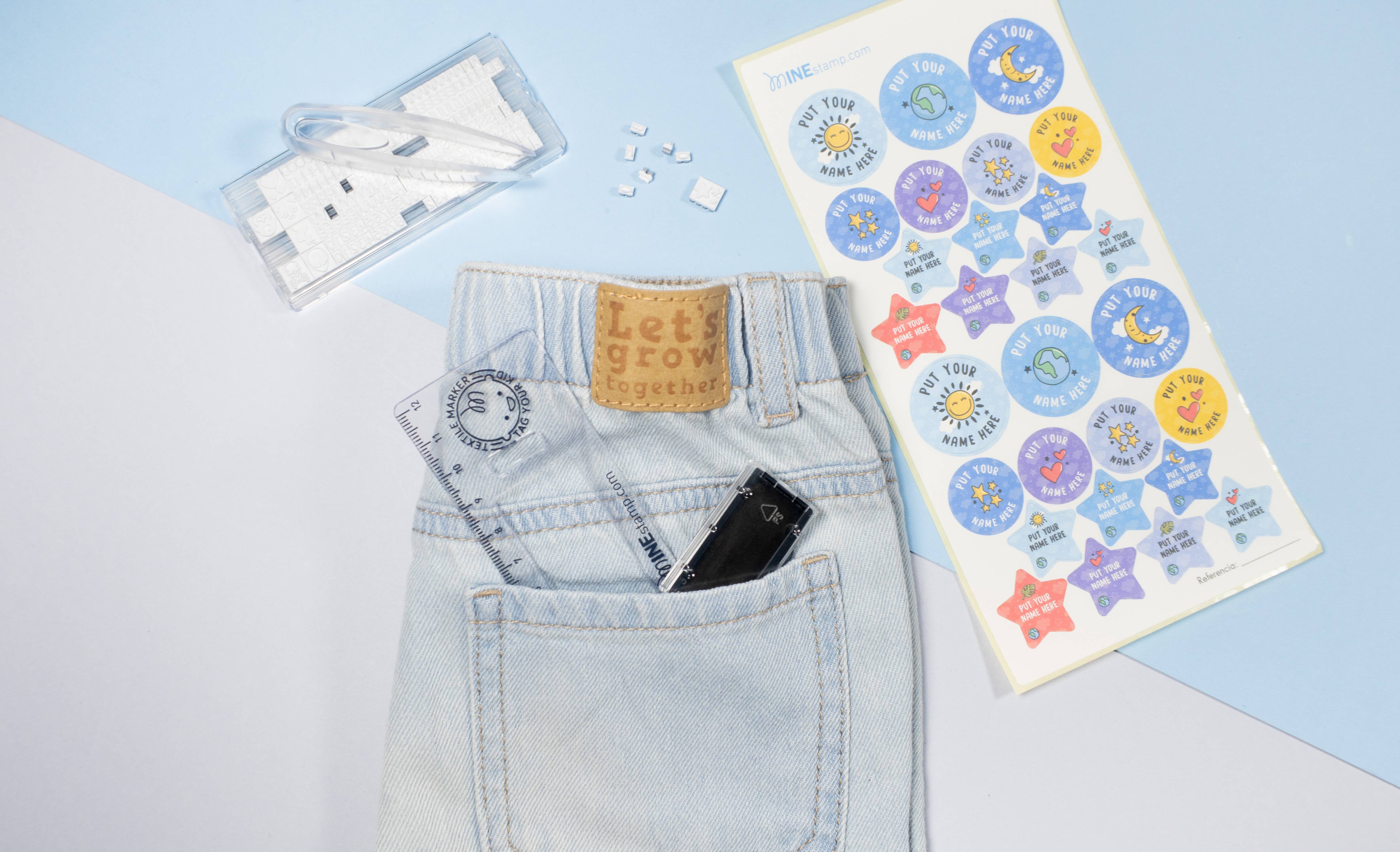 Sellos Mine S.L - Wholesale Rubber/Decorative Stamp - MineStamp Refill - Cover with 25 inking pads3