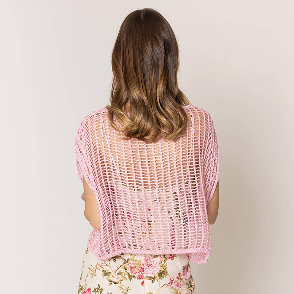 Sensibling Corp. - Venta al por mayor Poncho - Mujer - Chaleco tipo poncho de ganchillo2