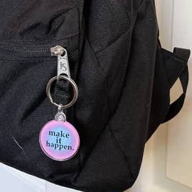 Make it Happen - Acrylic Keychain - pink, purple, blue for wholesale by Riley Roo Creations
