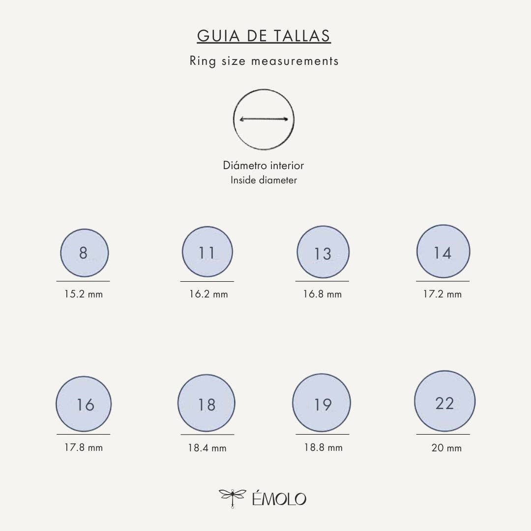 ÉMOLO - Wholesale Cocktail/Statement Ring - Ice-colored women's ring with onyx5