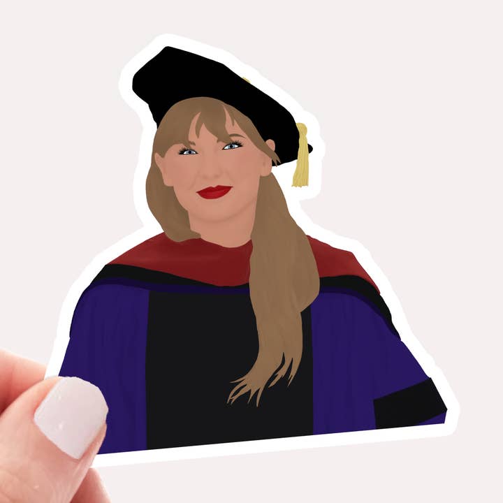Taylor Graduation Sticker for wholesale by Ashley Gail Creaties