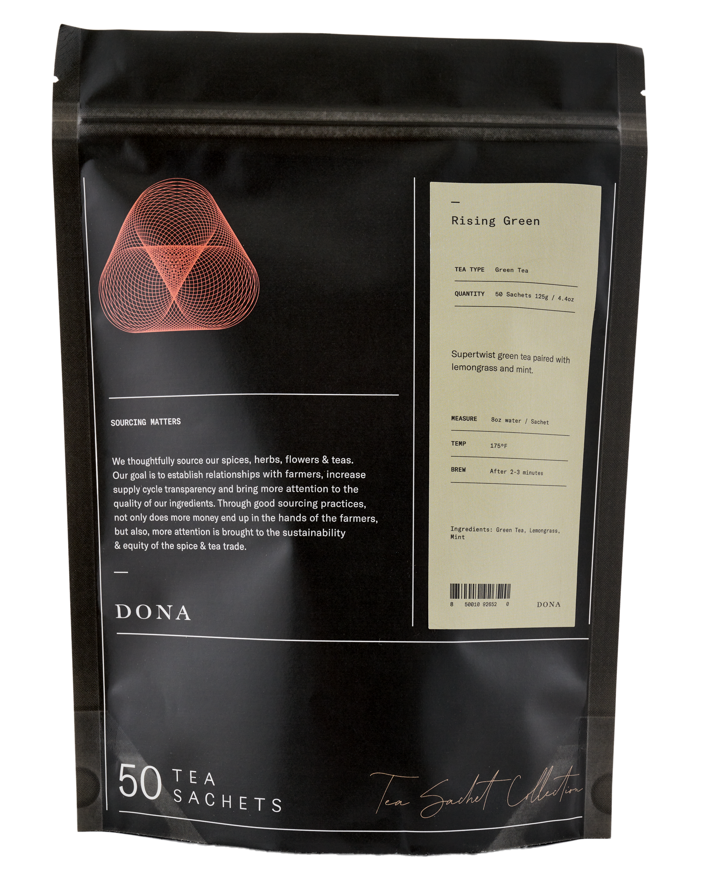 DONA - Vente Sachets de thé - Sachets de thé vert en vrac (50 unités)4