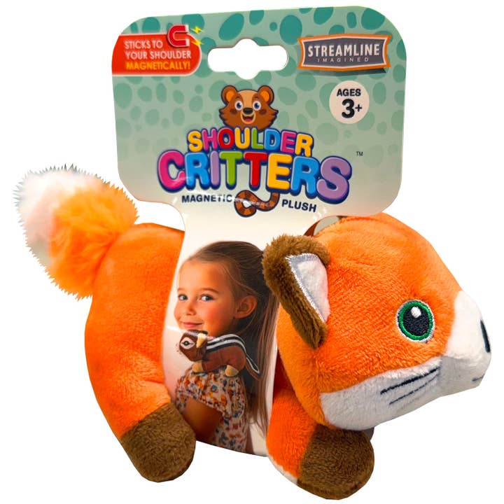 Streamline - Wholesale Stuffed/Plush Toy - Kids & Baby - Shoulder Critters - Fox2