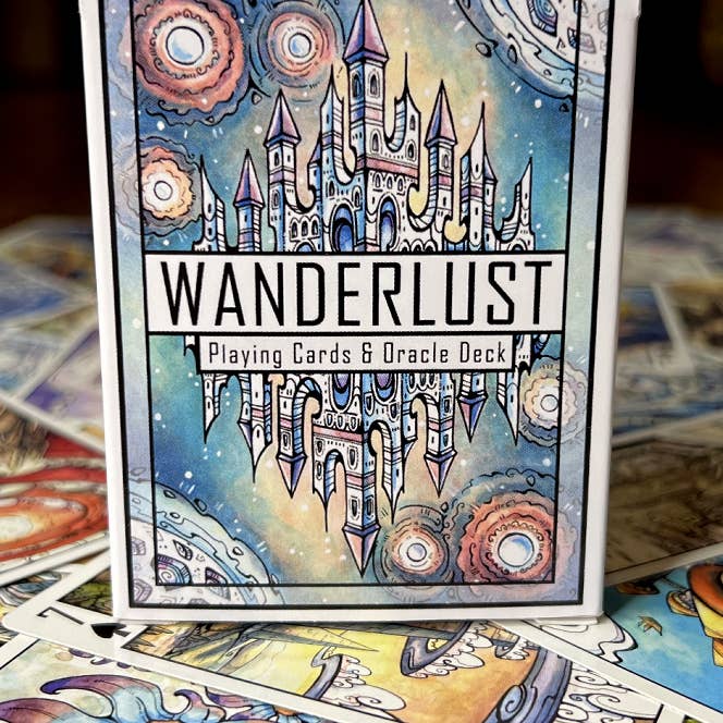 Corinne Roberts Illustration - Wholesale Playing Cards - Wanderlust Playing Cards & Oracle Deck