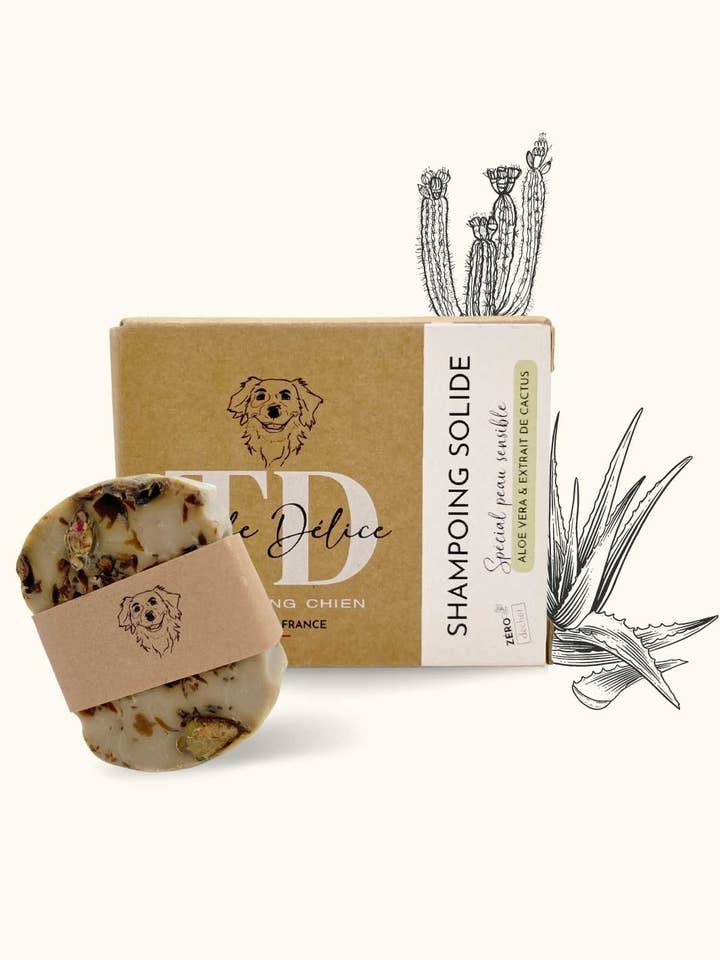 Sensitive skin dog shampoo for wholesale by Truffe Délice