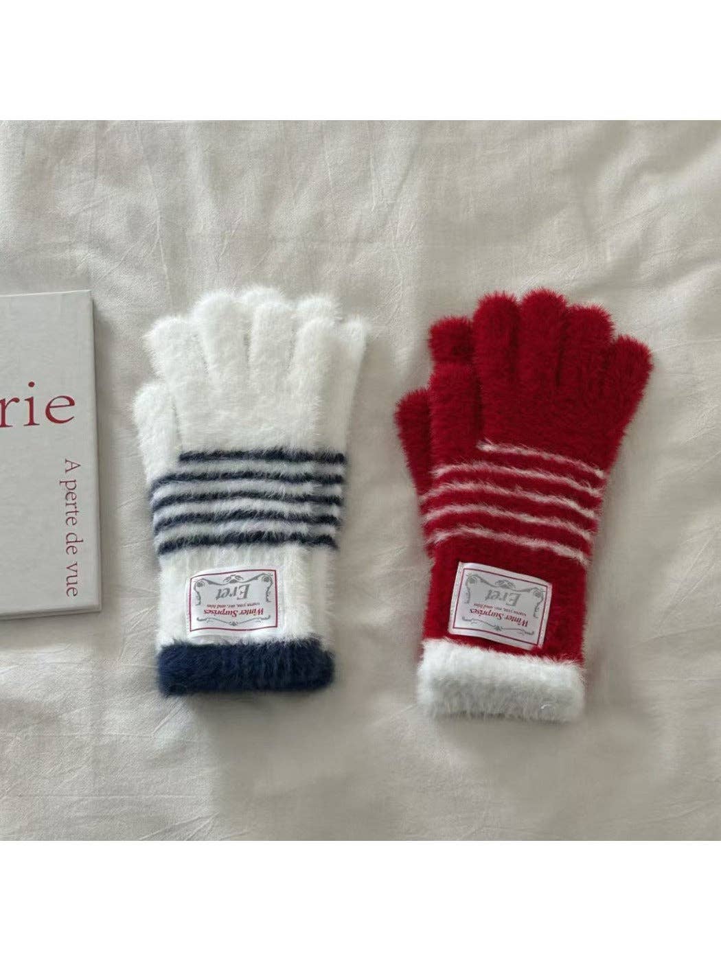 Funkyrel® Atzbranding Limited - Wholesale Gloves - Women's - Gloving - Women’s Touchscreen Stripe Gloves10