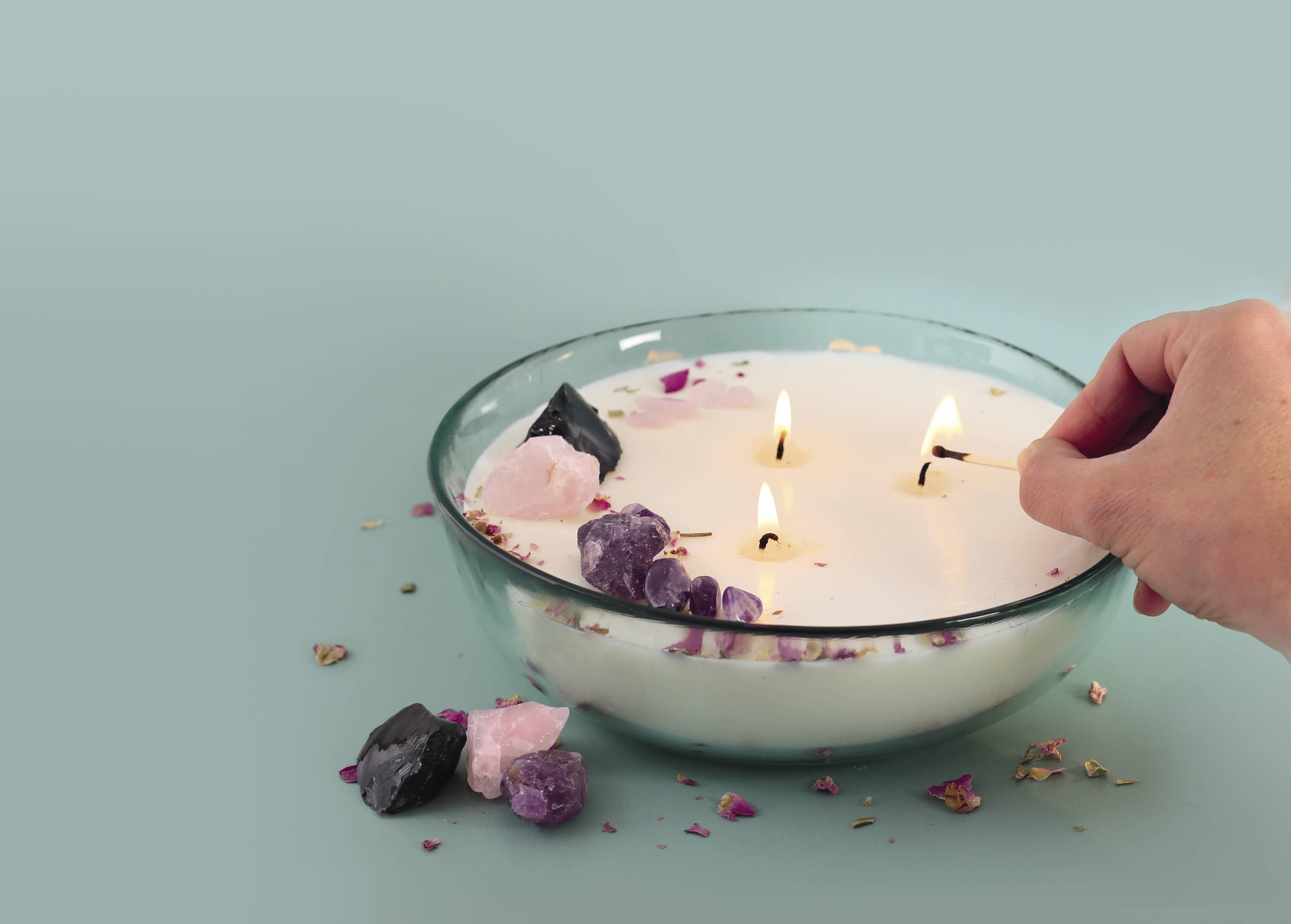 Graine Créative – wholesale Hantverkstillbehör – DIY-kit för stor litoterapiljus XXL7