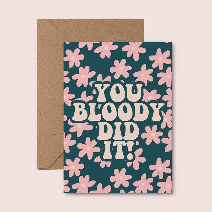 You Bloody Gjorde It-kort for engroshandel hos Moonshine Prints