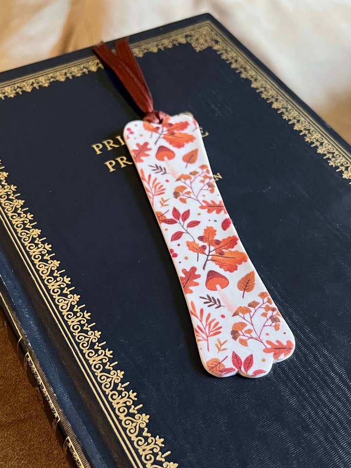 Fall Themed Bookmarks | Fall 2025 Bookish for wholesale by Crochet and Clay Cat