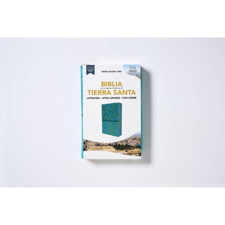 HarperCollins Christian Publishing - Wholesale Religion - RVR60, Santa Biblia, Tierra Santa, Ultrafina, Letra grande, 3