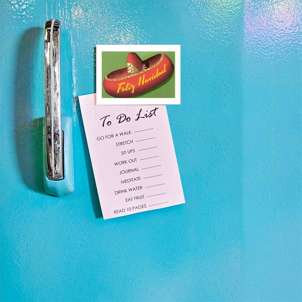 Found Image Press - Wholesale Magnet - Magnet MC-806 Feliz Navidad, Sombrero1