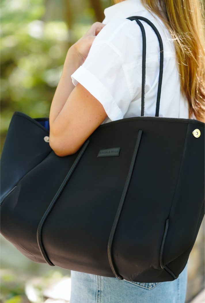Parker & Hyde - Wholesale Tote Bag - Women's - The Parker Tote - Black2
