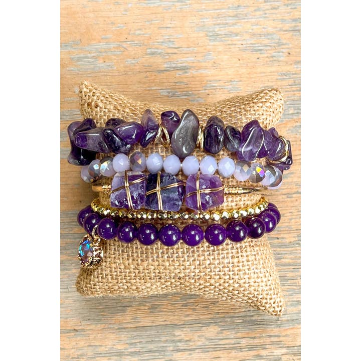 Dylan Designs - Wholesale Beaded Bracelet - Skylar Bracelet Set1