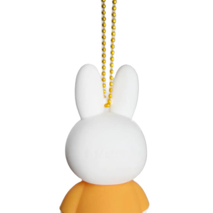 LASR - Wholesale Keychain - Women's - Miffy Rubber Mascot Keychain 2.0 in Orange2