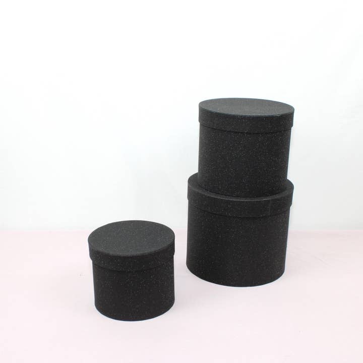 Elegant Design Supply - Wholesale Decorative Box - Shiny Round Flower Hat Box with Lid13