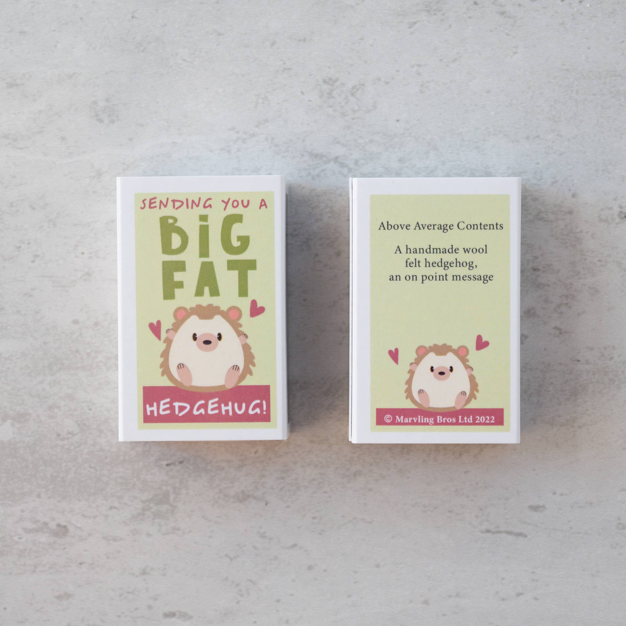 Marvling Bros Ltd – wholesale Gag gift/novelty gift – Sending You A Hedgehug In A Matchbox5
