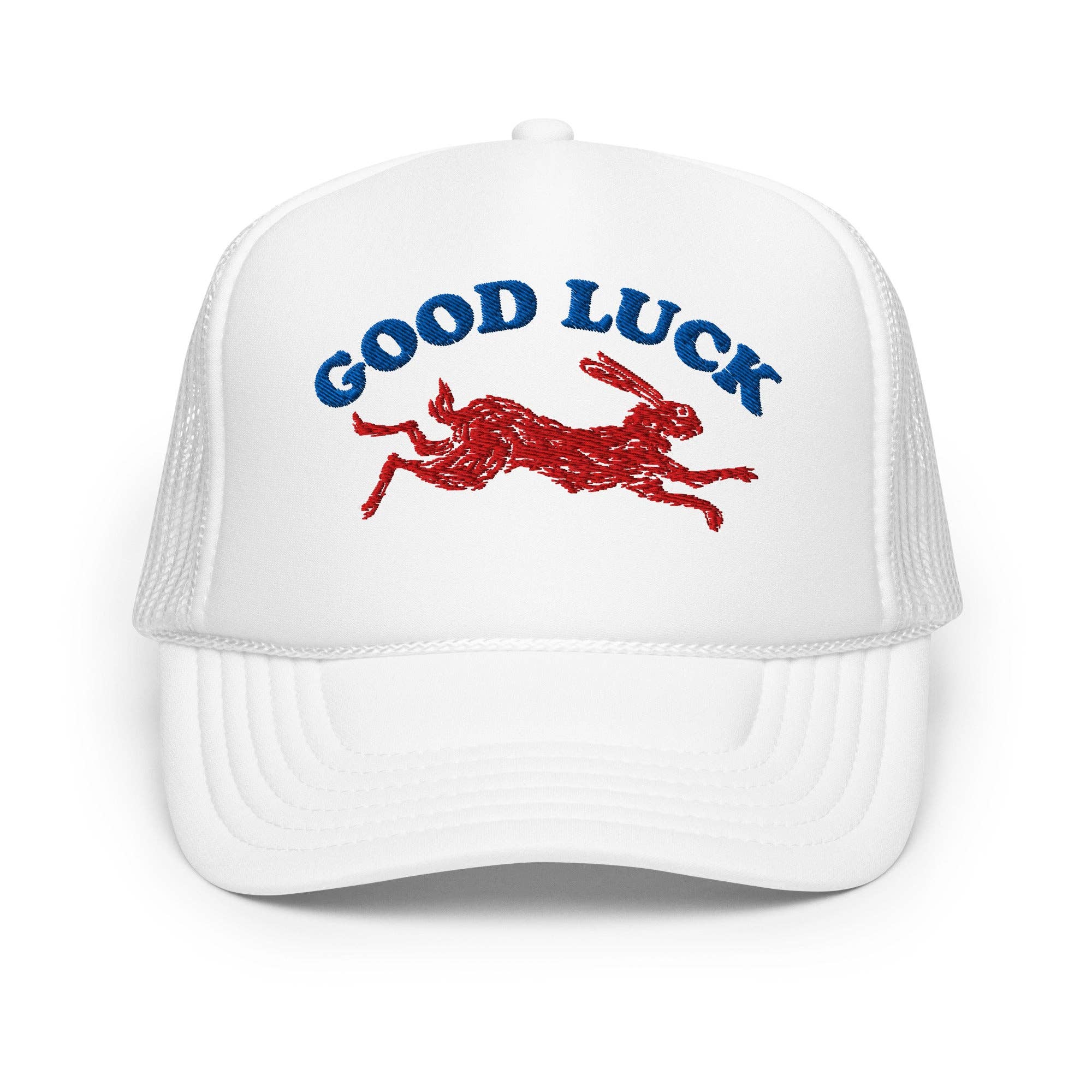 KILLER RETRO - Wholesale Trucker Hat - Unisex - Good Luck Embroidered Foam Trucker Hat19