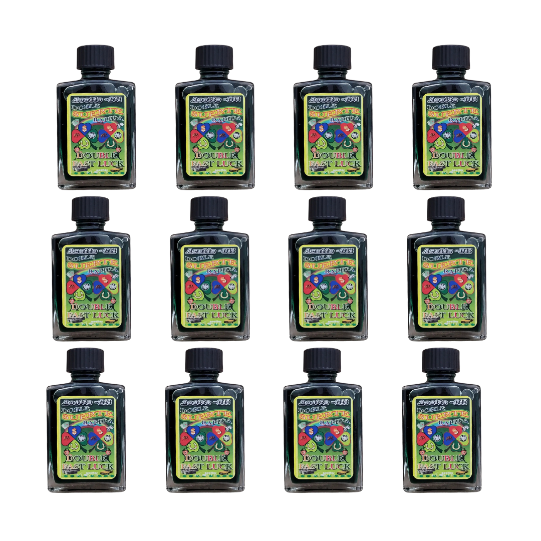 Botanica Luz Del Dia Inc - Wholesale Meditation Supplies - Double Fast Luck Spell Oil - 1 fl oz. Bottle1