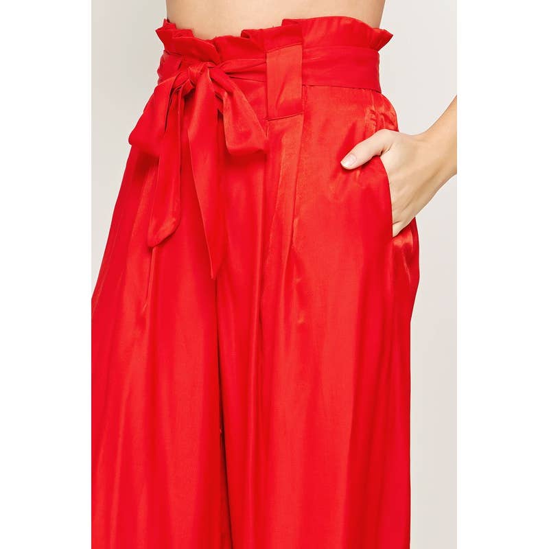 Strut & Bolt – wholesale Pants – Women's – Paper-bag Waist Wide Leg Pants15