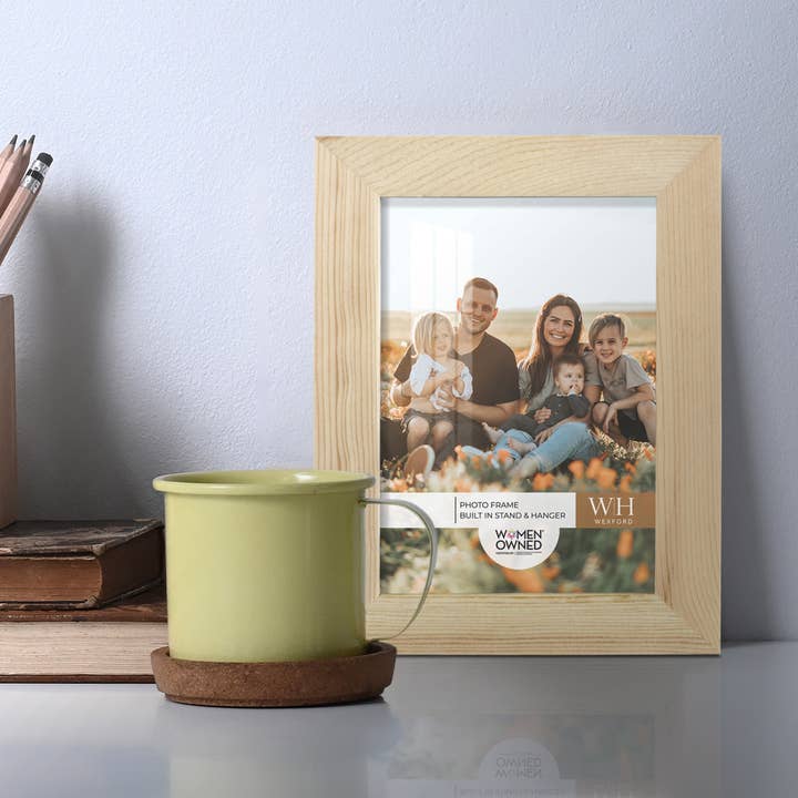 Wexford Home - Wholesale Picture Frame - Photo Frame, Real Wood with Wood Grain, Natural Wood4