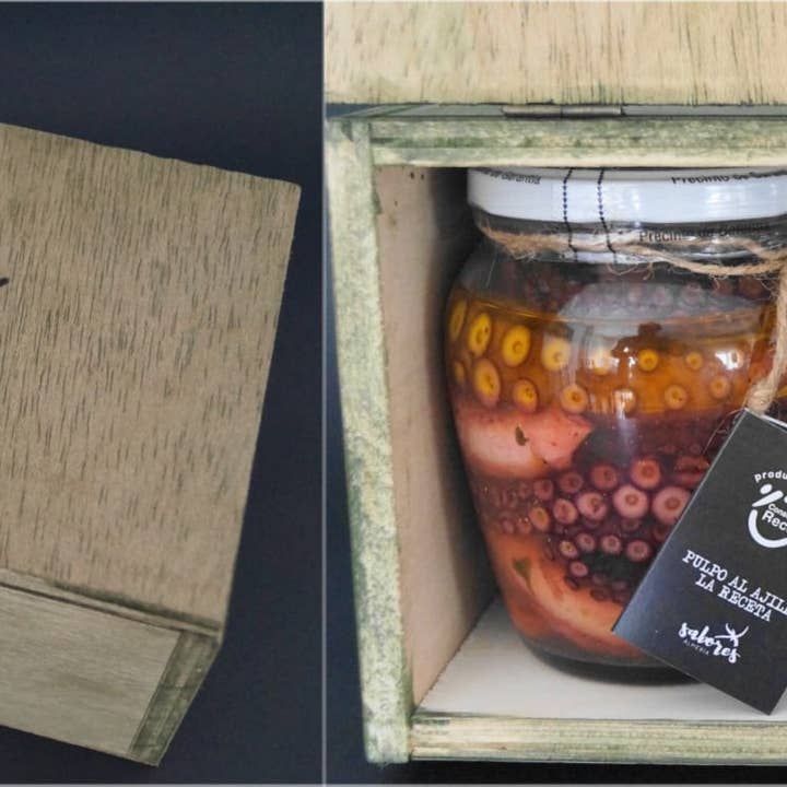 Caja Para Regalo 2 Botes 550 Gramos. para venta al por mayor de CONSERVAS LA RECETA