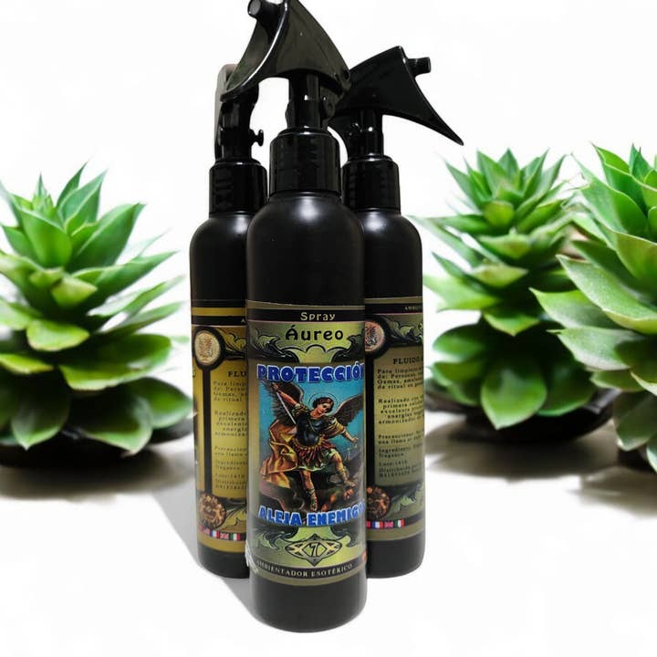 Golden Spray Protection - Wards Off Enemies for wholesale by Magic Moon