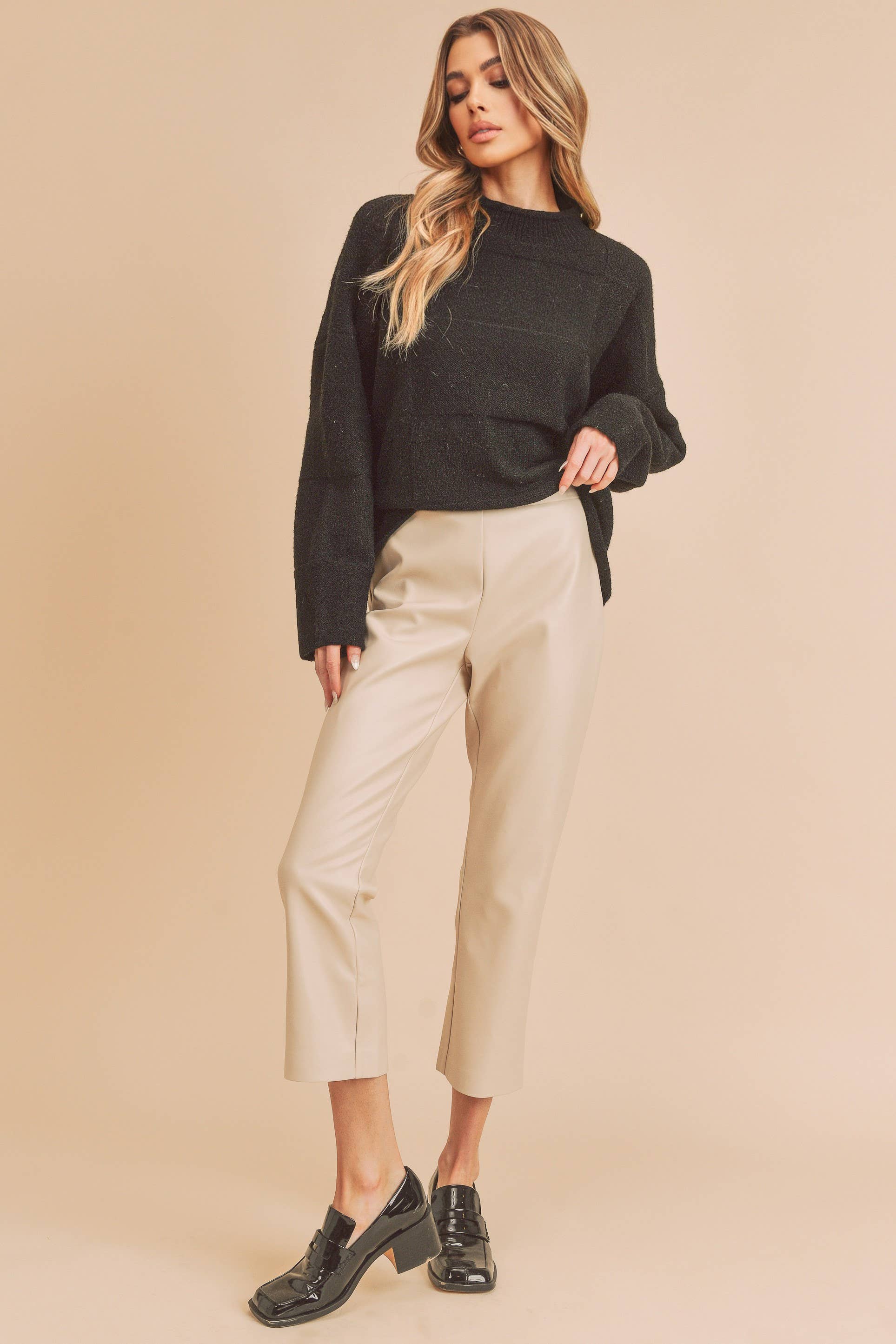 AEMI + CO - Vente Pull en maille – femme - Pull Ryleigh 334BK 18