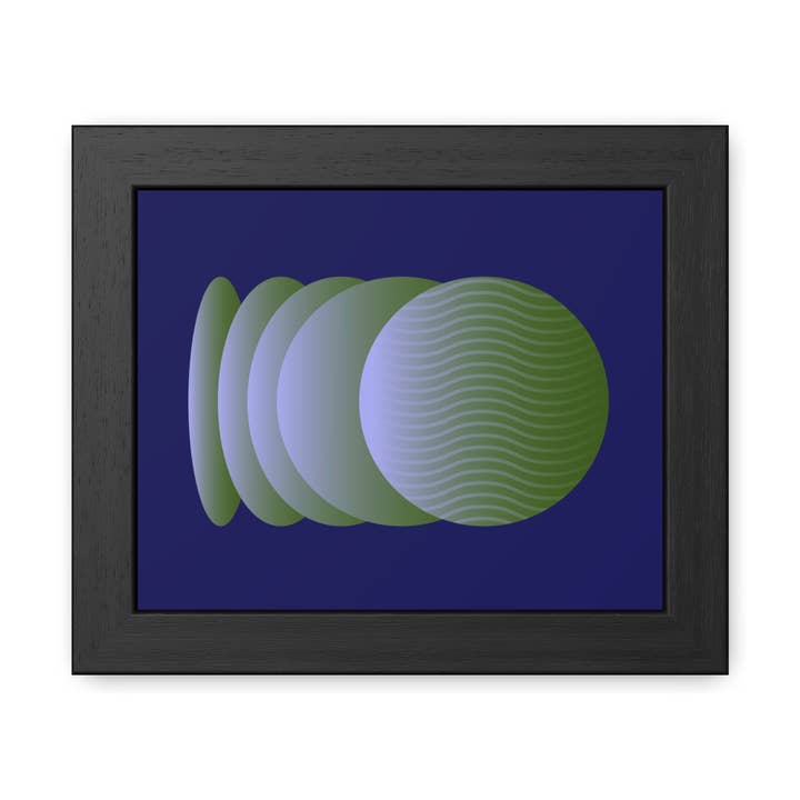 Velocity 8 - Framed Print for wholesale by Donkey Laserbeam