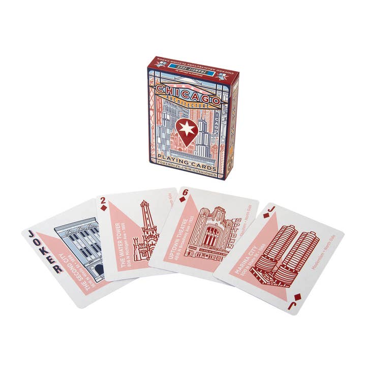 Transit Tees - Wholesale Playing Cards - Chicago Architecture Playing Cards4