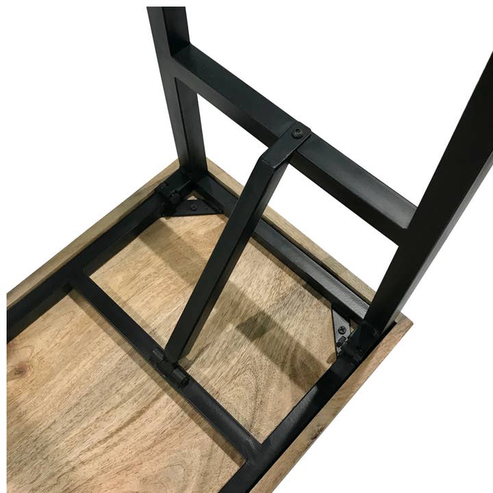 Wilco Home - Wholesale Console Table - Santa Marta Solid Mango Wood Console/Folding Display Table-S