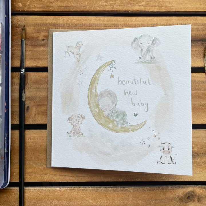 Sleeping Baby for wholesale by PaperTwigs Designs