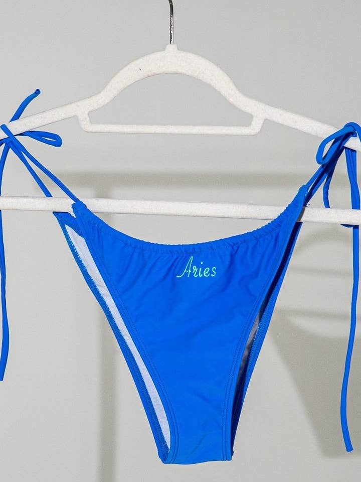 Zodiac Swim Bottoms in Blue for wholesale by Angel Sent