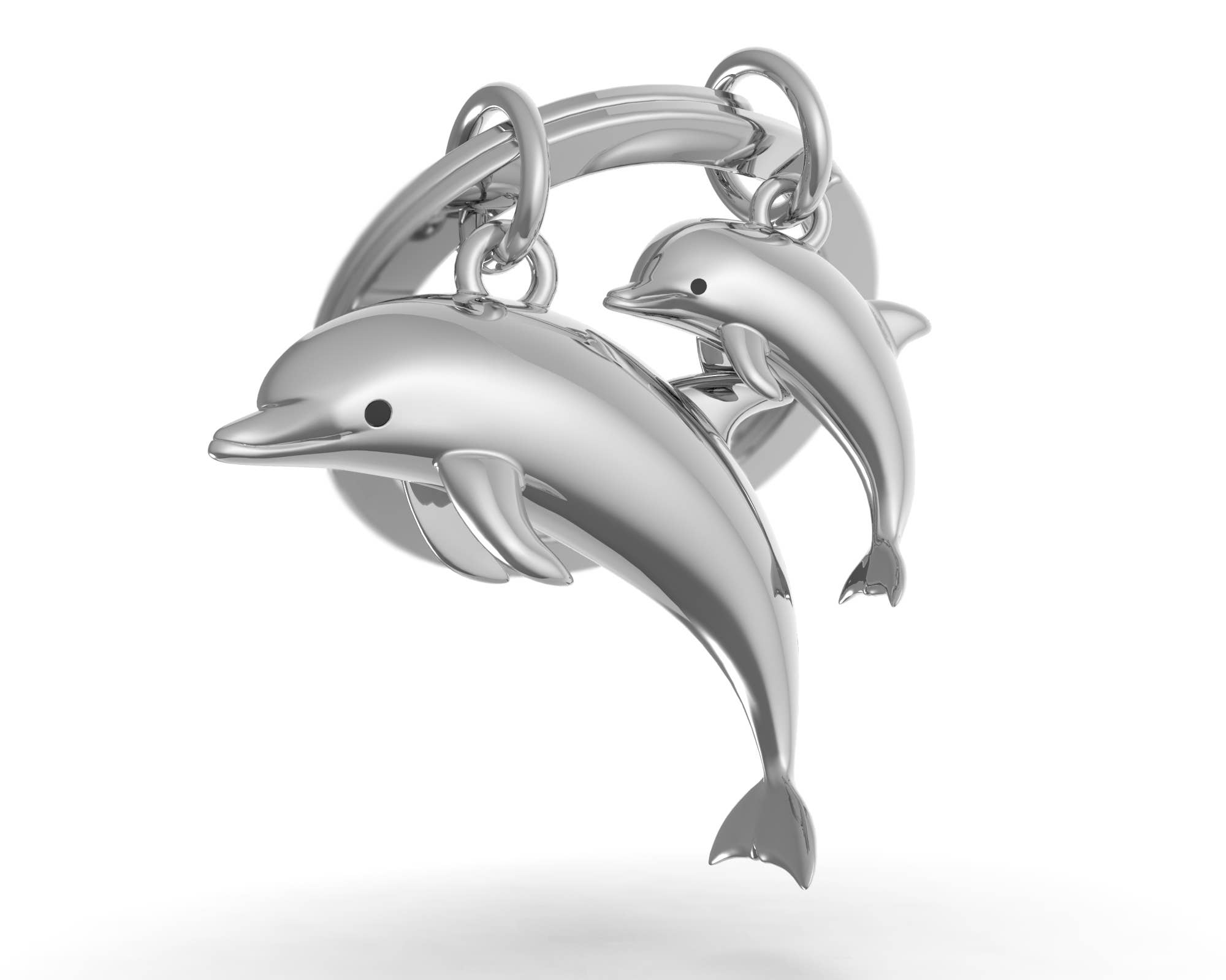 Anew International Corp. - Wholesale Keychain - Unisex - DOLPHIN MOM & BABY1