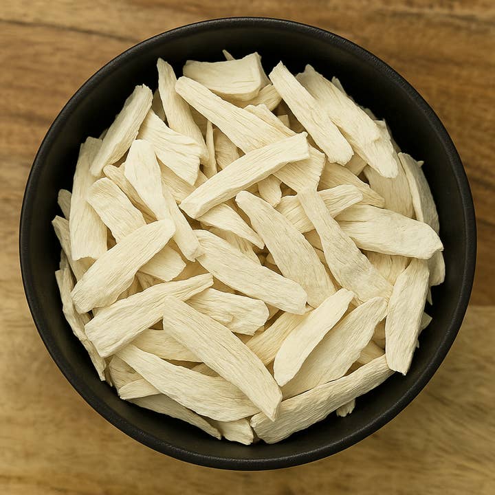 LA Herb - Wholesale Herbs - Chinese Yam Pieces (Dioscorea Polystachya)