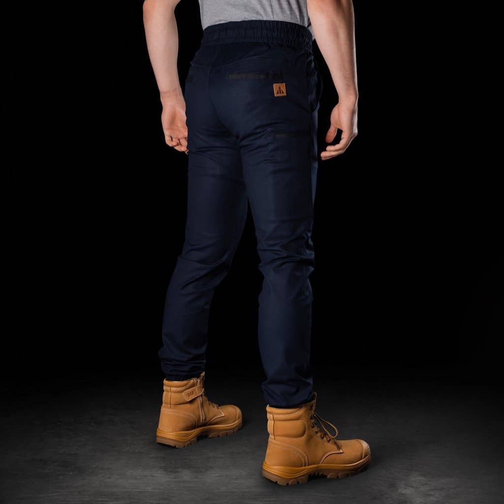 BAD WORKWEAR - Wholesale Pants - Men's - BAD 247™ SLIM FIT CUFFED ELASTIC WAIST CHINO WORK PANTS8