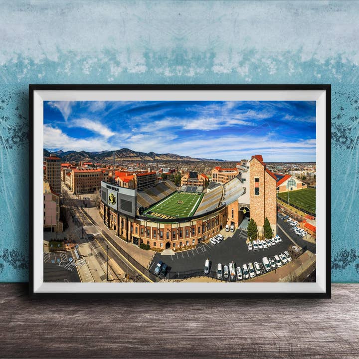 Collegiate Wall Art - Boulder Campus for wholesale by Clifton Haley Photography