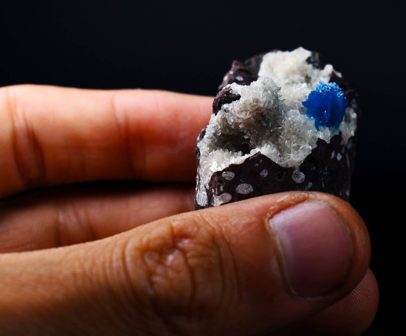 Calder Crystals - Wholesale Spiritual Stone/Crystal - Rare Cavansite Cluster with Stilbite - 40 Grams8