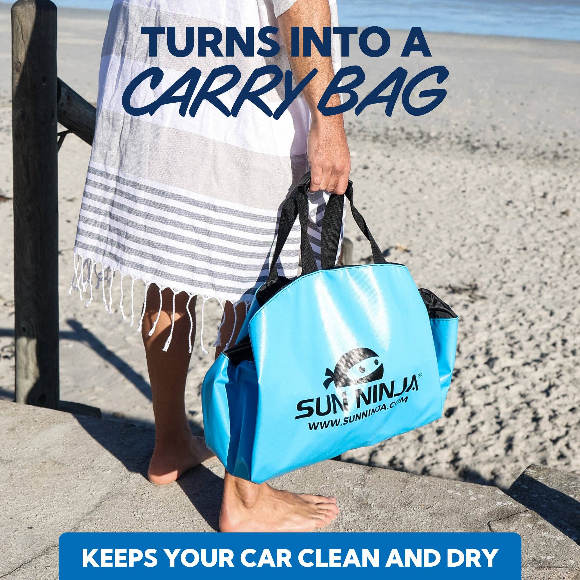 Sun Ninja - Wholesale Beach Accessories - Wetsuit Changing Mat3